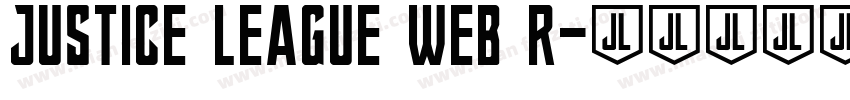 Justice League Web R字体转换